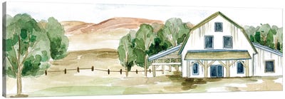 Farmhouse Landscape II Canvas Art Print - Melissa Wang