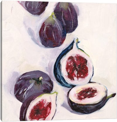 Figs in Oil I Canvas Art Print - Melissa Wang