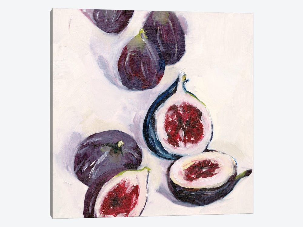 Figs in Oil I by Melissa Wang 1-piece Canvas Artwork