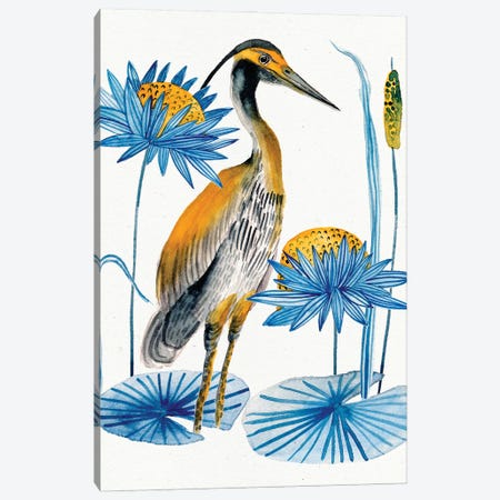 Heron Pond II Canvas Print #WNG1238} by Melissa Wang Art Print