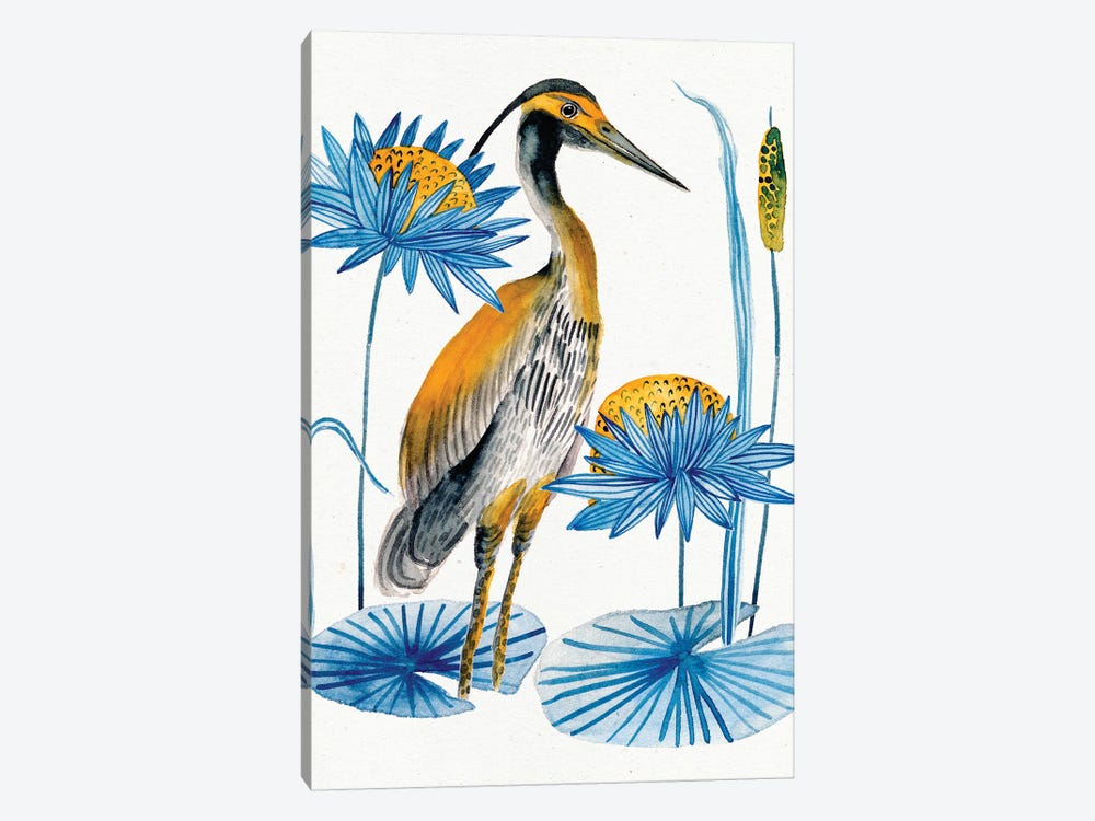Heron Pond II by Melissa Wang 1-piece Art Print
