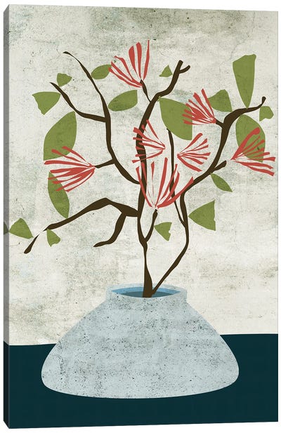 Zen Branch I Canvas Art Print - Melissa Wang