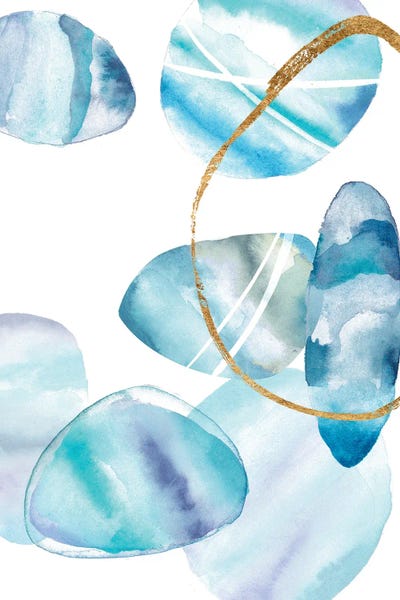 Stacking Rocks II by Melissa Wang framed wall art