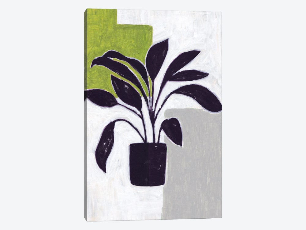 Green Plantling III by Melissa Wang 1-piece Canvas Artwork