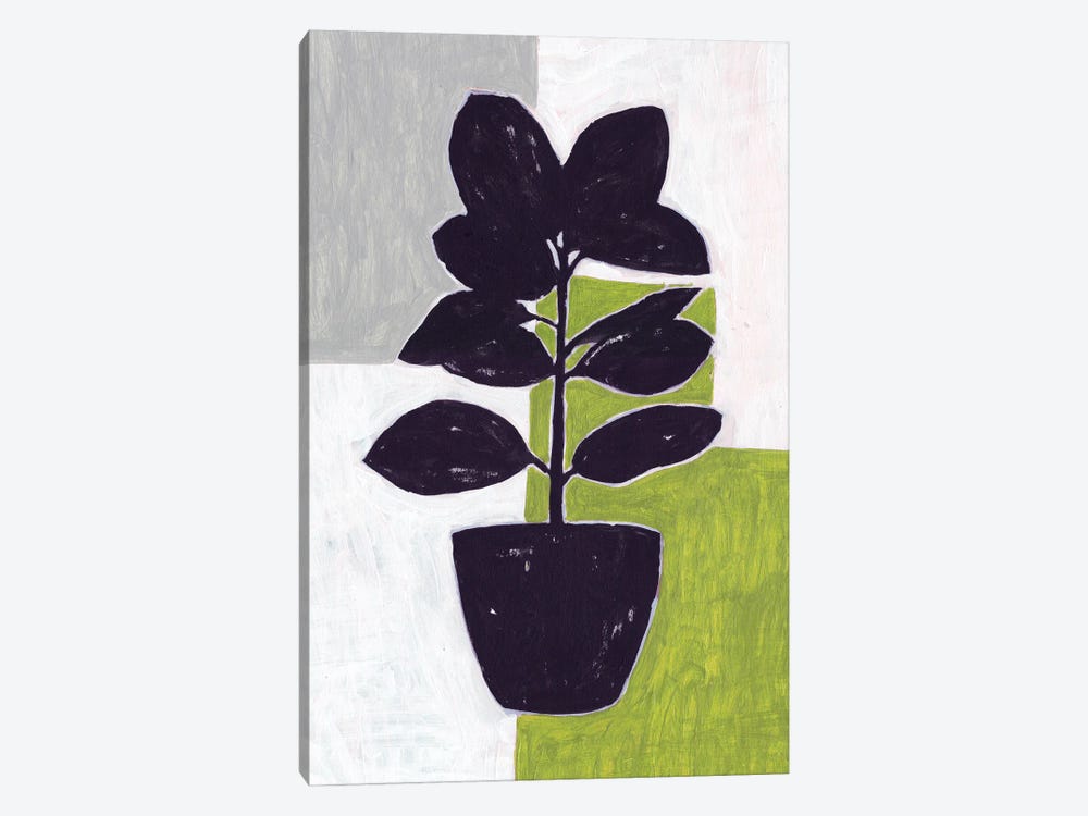Green Plantling IV by Melissa Wang 1-piece Art Print