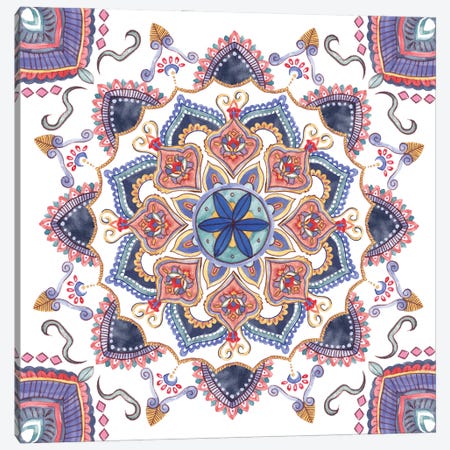 Mandala Meditation IV Canvas Print #WNG1391} by Melissa Wang Canvas Art