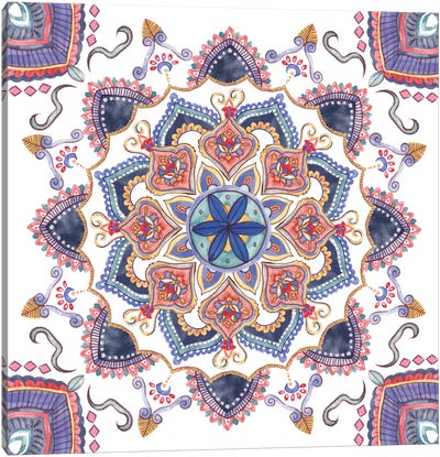 Mandala Meditation IV Canvas Art Print - Mandala Art