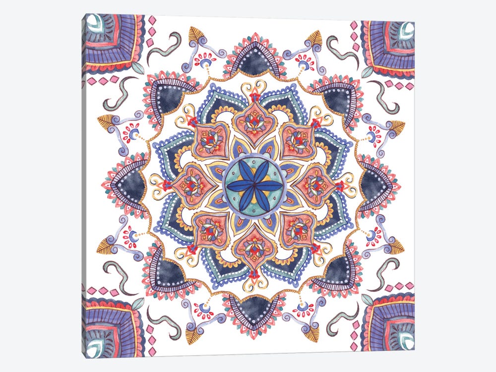 Mandala Meditation IV by Melissa Wang 1-piece Art Print