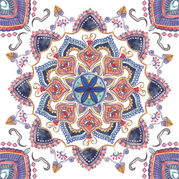 Mandalas: Mandala Meditation IV by Melissa Wang
