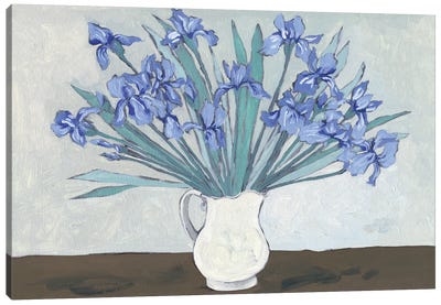 Van Gogh Irises II Canvas Art Print - Melissa Wang