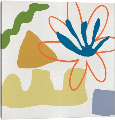 Flower Petals III Canvas Art Print - All Things Matisse