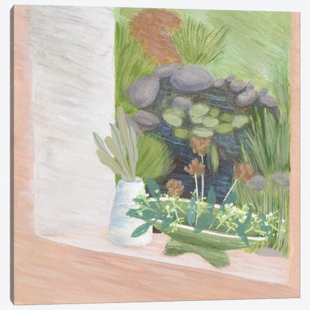 Window Plants II Canvas Print #WNG1540} by Melissa Wang Canvas Art Print