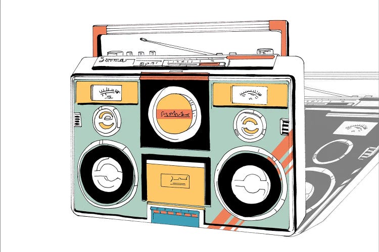 Jamming I by Melissa Wang wall art