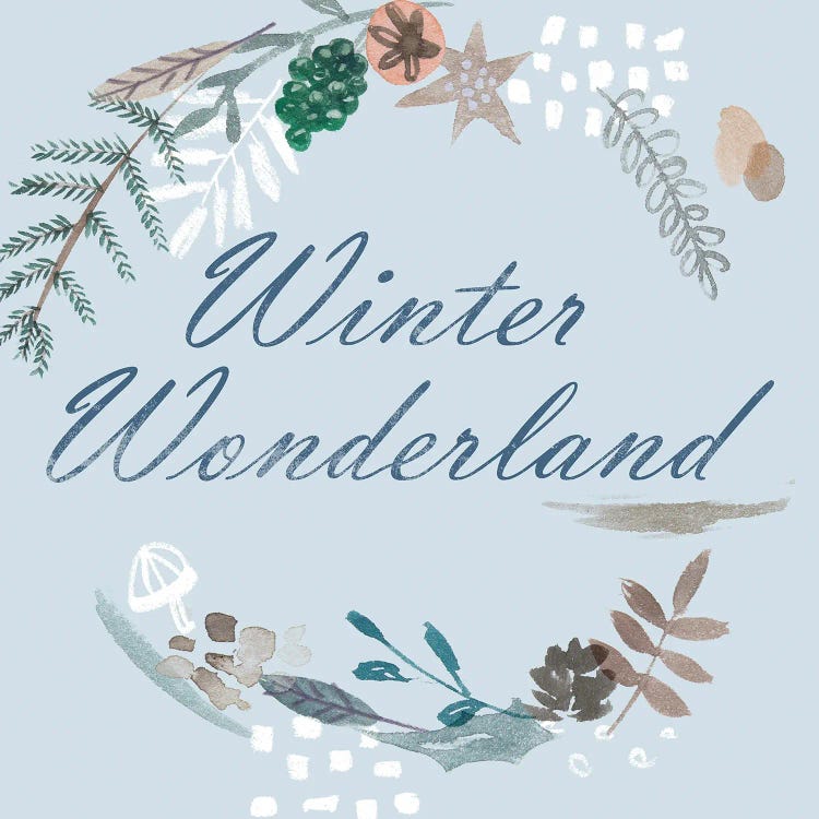 Snowy Christmas III by Melissa Wang wall art
