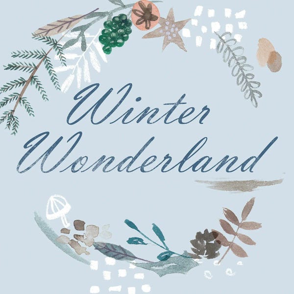 Coastal Christmas: Snowy Christmas III by Melissa Wang