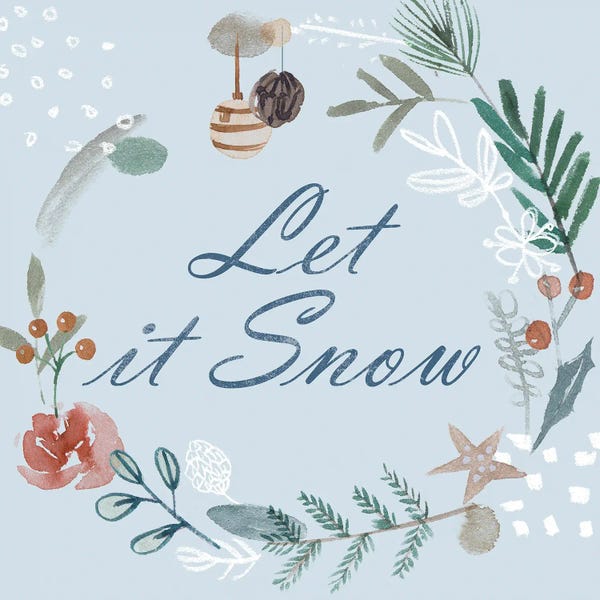 Coastal Christmas: Snowy Christmas IV by Melissa Wang