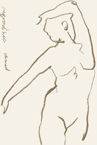 Toi Et Moi III by Melissa Wang framed wall art