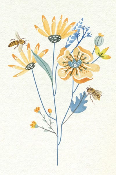 Bees: Honey Bees I by Melissa Wang