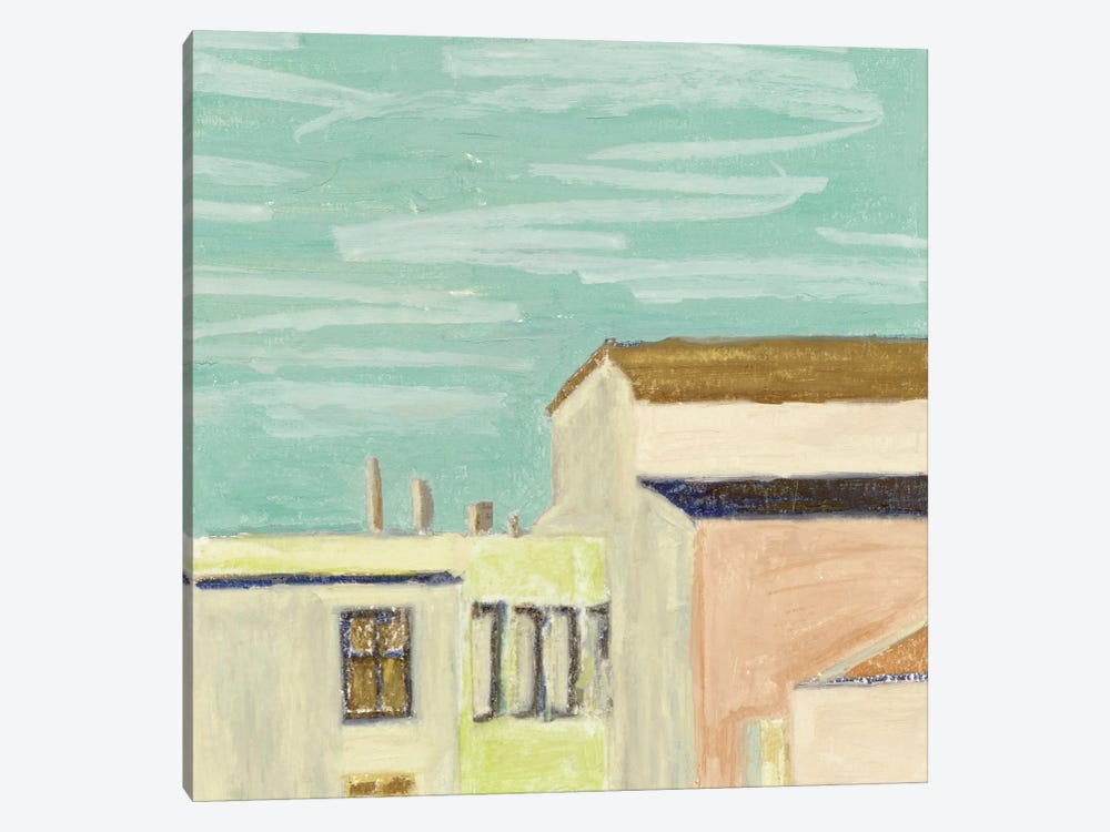 Sunlight And Buildings I by Melissa Wang 1-piece Canvas Wall Art