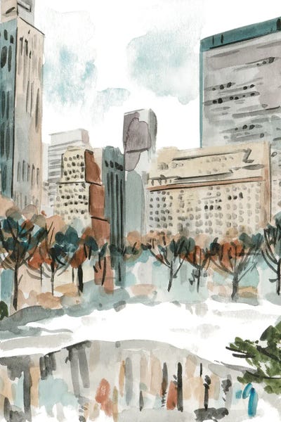 World Art Group: Winter Road IV by Melissa Wang