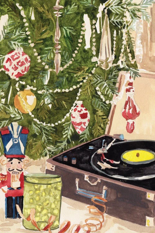 Home Sweet Christmas I by Melissa Wang wall art