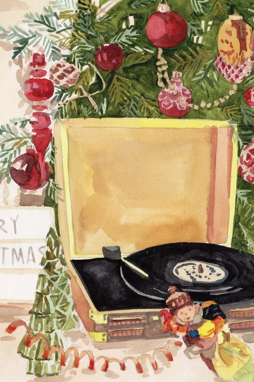 Home Sweet Christmas II by Melissa Wang wall art
