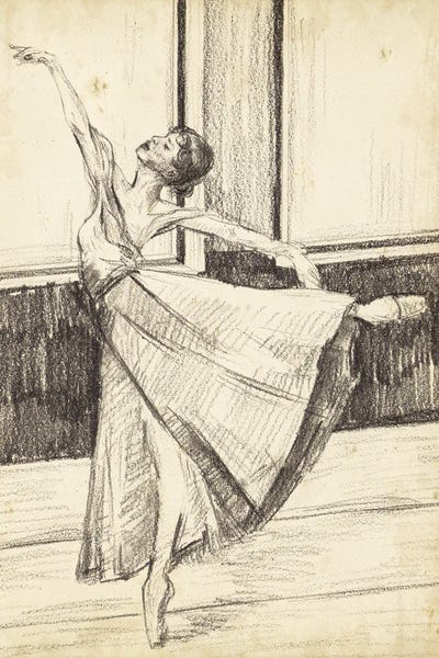 Dancers: Whirling Ballet I by Melissa Wang