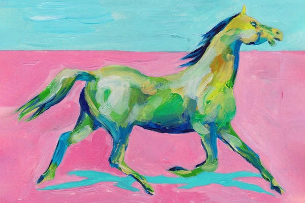 Dopamine Decor: Electric Prairie I by Melissa Wang