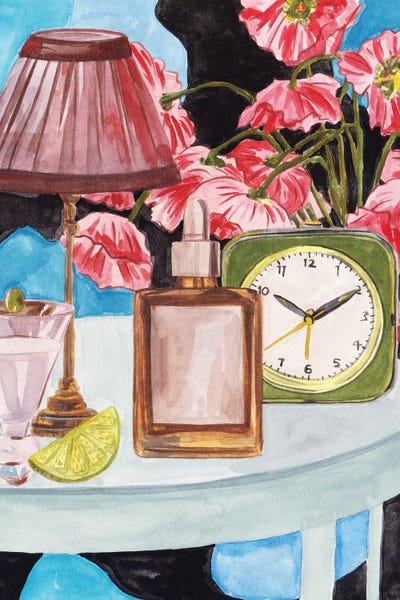 Melissa Wang: Retro Glow I by Melissa Wang