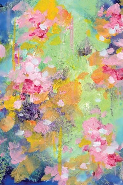 Melissa Wang: Abstract Garden Of Light I by Melissa Wang