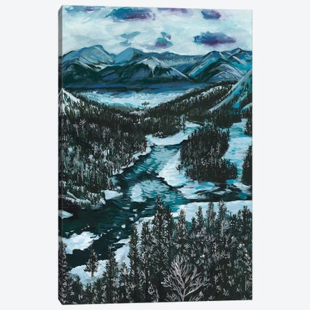Mountainscape I Canvas Print #WNG229} by Melissa Wang Canvas Wall Art