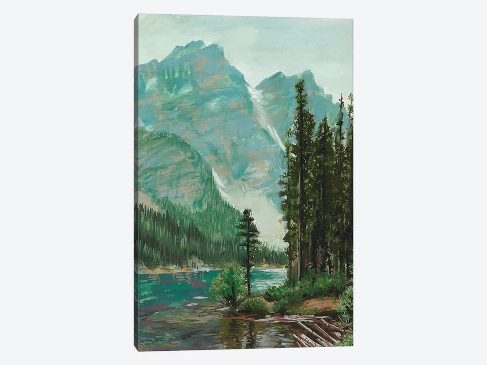 Mountainscape III by Melissa Wang 1-piece Canvas Wall Art