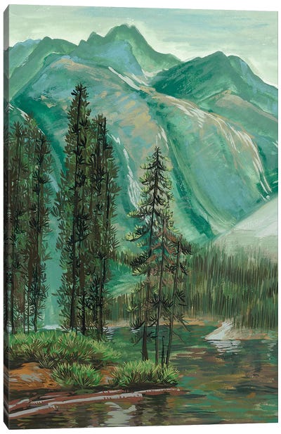 Mountainscape IV Canvas Art Print
