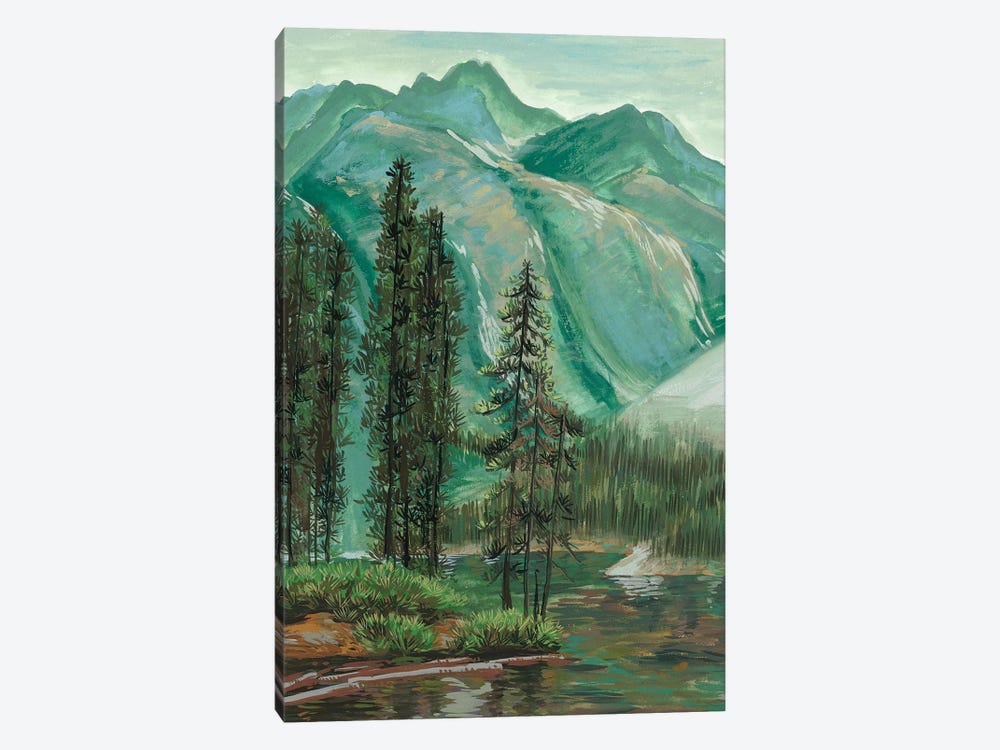 Mountainscape IV 1-piece Canvas Art Print