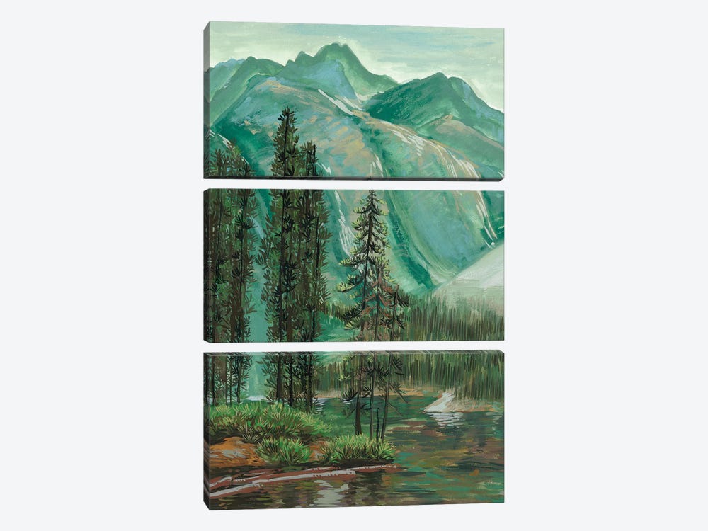 Mountainscape IV by Melissa Wang 3-piece Art Print
