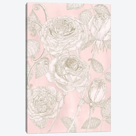 Blooming Roses I Canvas Print #WNG290} by Melissa Wang Canvas Art Print