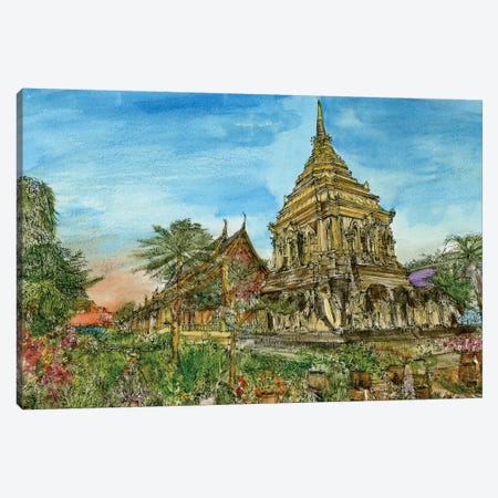 Chiang Mai II Canvas Print #WNG295} by Melissa Wang Canvas Artwork
