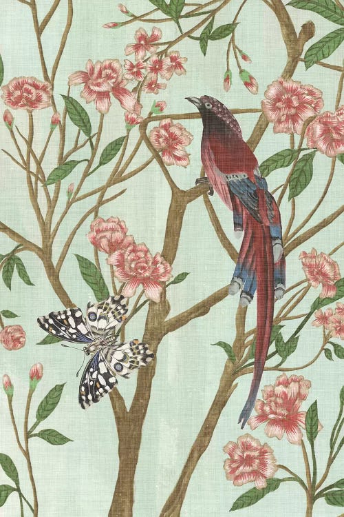 Delicate Chinoiserie III by Melissa Wang wall art