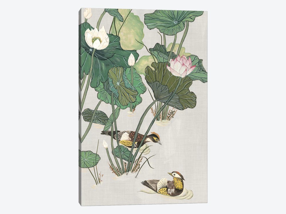 Lotus Pond I by Melissa Wang 1-piece Canvas Art
