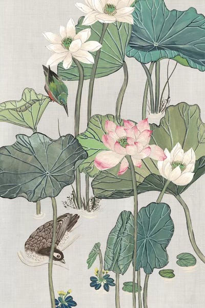 Lotuses: Lotus Pond II by Melissa Wang