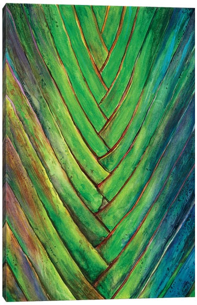 Tropical Crop I Canvas Art Print - Leaf Art
