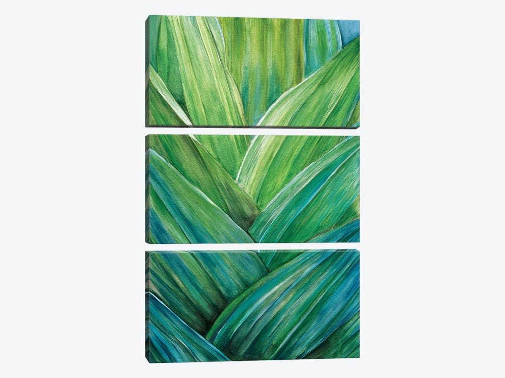 Tropical Crop IV by Melissa Wang 3-piece Canvas Print