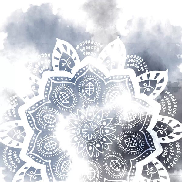 Middle Eastern Décor: Midnight Blue Breath II by Melissa Wang