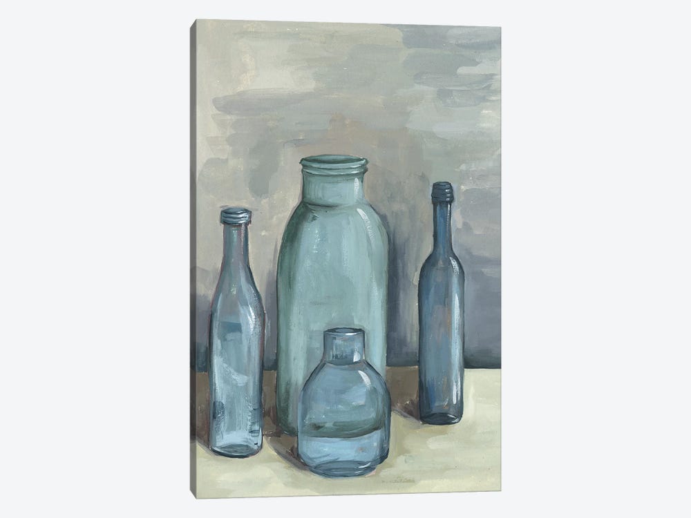 Still Life With Bottles I by Melissa Wang 1-piece Canvas Print