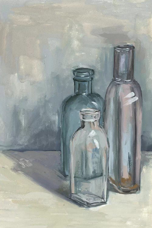 Still Life With Bottles II by Melissa Wang wall art