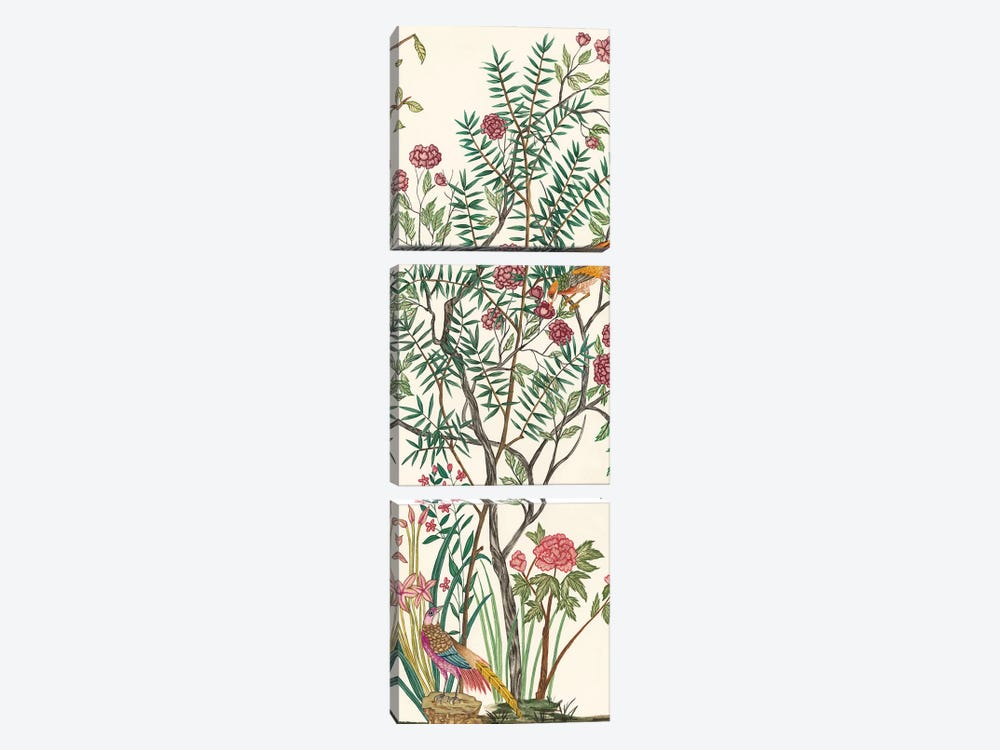 Traditional Chinoiserie III by Melissa Wang 3-piece Canvas Wall Art