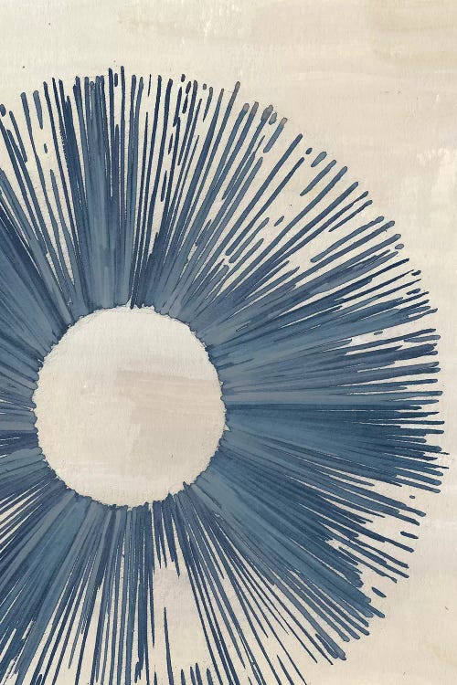 Blue Burst II by Melissa Wang wall art