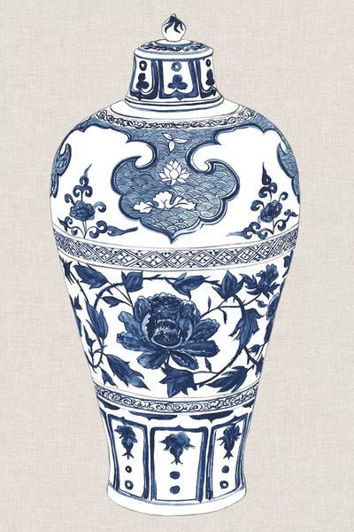 Chinese Décor: Antique Chinese Vase I by Melissa Wang