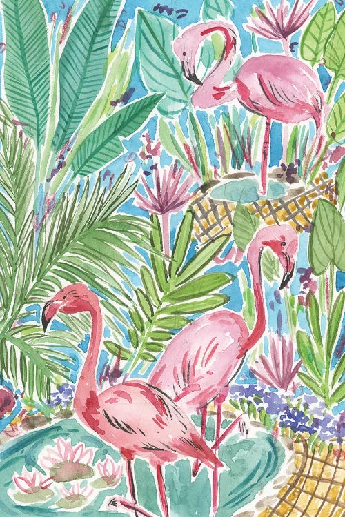 Flamingo Paradise I