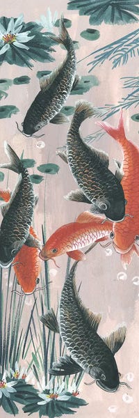 Fish: Traditional Koi Pond II by Melissa Wang